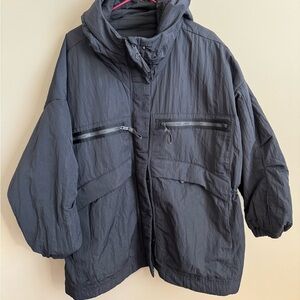 Free People Movement Billy Boxy lightweight insulated jacket, black